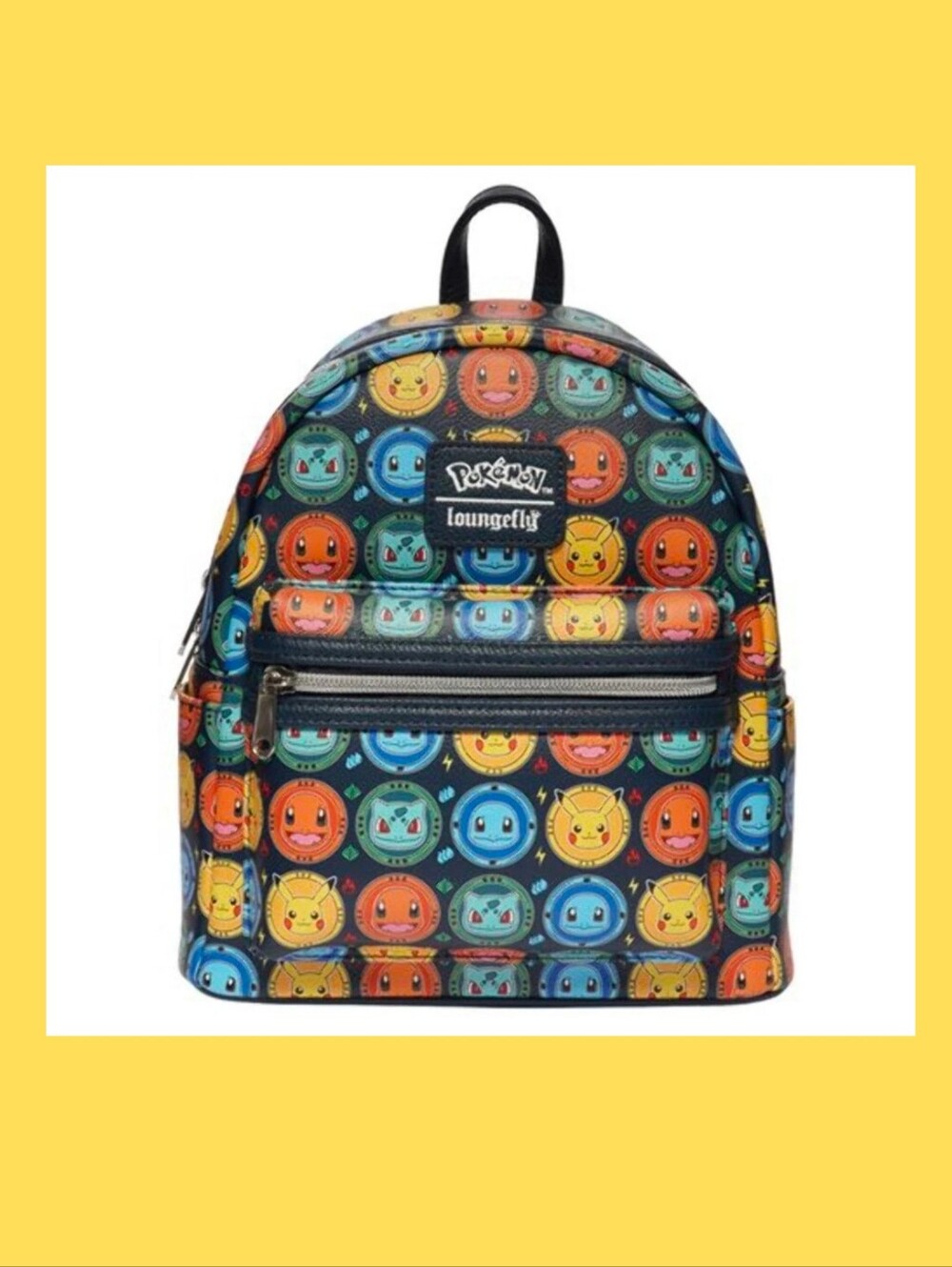 Loungefly Pokemon Kanto Starters Backpack NWT